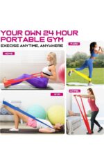 1pcsprofessionalresistanceloopbandssetelasticstretchexercisebandfitnessformenwomenyogalegsarmsthighsstretchingworkoutandtraining 3 1 Shopwido Pakistan
