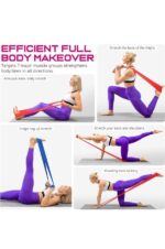 1pcsprofessionalresistanceloopbandssetelasticstretchexercisebandfitnessformenwomenyogalegsarmsthighsstretchingworkoutandtraining 4 1 Shopwido Pakistan