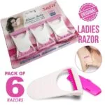 6pcsladieswomensgirlsshavertrimmerbikinirazorsoft2 1 Shopwido Pakistan