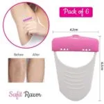 6pcsladieswomensgirlsshavertrimmerbikinirazorsoft2 2 Shopwido Pakistan
