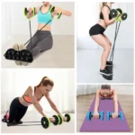 abwheelsrollerabdominalmuscleresistancepullropetrainerwaistexercisemultifunctionalhomeworkoutfitnessequipmentrandomcolor 4 Shopwido Pakistan