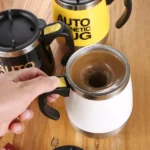 automagneticmug400mlcoffeemilkmixcups304stainlesssteelbatteryoperatedrandomcolor3 4 Shopwido Pakistan