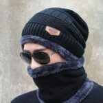 coralfleecescarfhatswinterbeaniessoftformensandwomens 2 Shopwido Pakistan