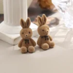cuterabbitearringskoreanstylecartoonplushrabbitbowearringsforwomengirls1pairrandomcolor 9 Shopwido Pakistan