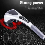doubleheadfullbodymassagermachinevariablespeedfarinfraredelectricfacialdeeptissuefitnessmassagestickheadneckwaistlegmusclespainreliefmassagehammerhandh 3 Shopwido Pakistan