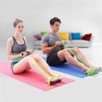 footpedalresistancebandelasticsituppullropeyogafitnessgymelasticpullropestummytrimmerrandomcolors16 8 Shopwido Pakistan