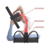 footpedalresistancebandelasticsituppullropeyogafitnessgymelasticpullropestummytrimmerrandomcolors16 9 Shopwido Pakistan